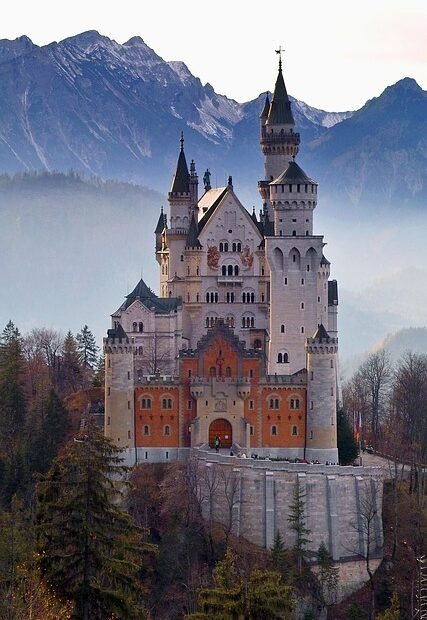 Neuschwanstein-Castle-Germany-Vacation-Travel-Tourist-European